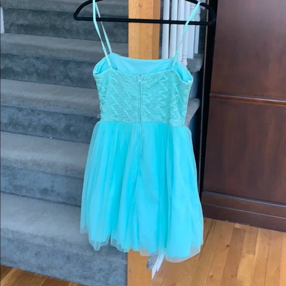 City Triangles Mint Green Homecoming Dress - Picture 2 of 6